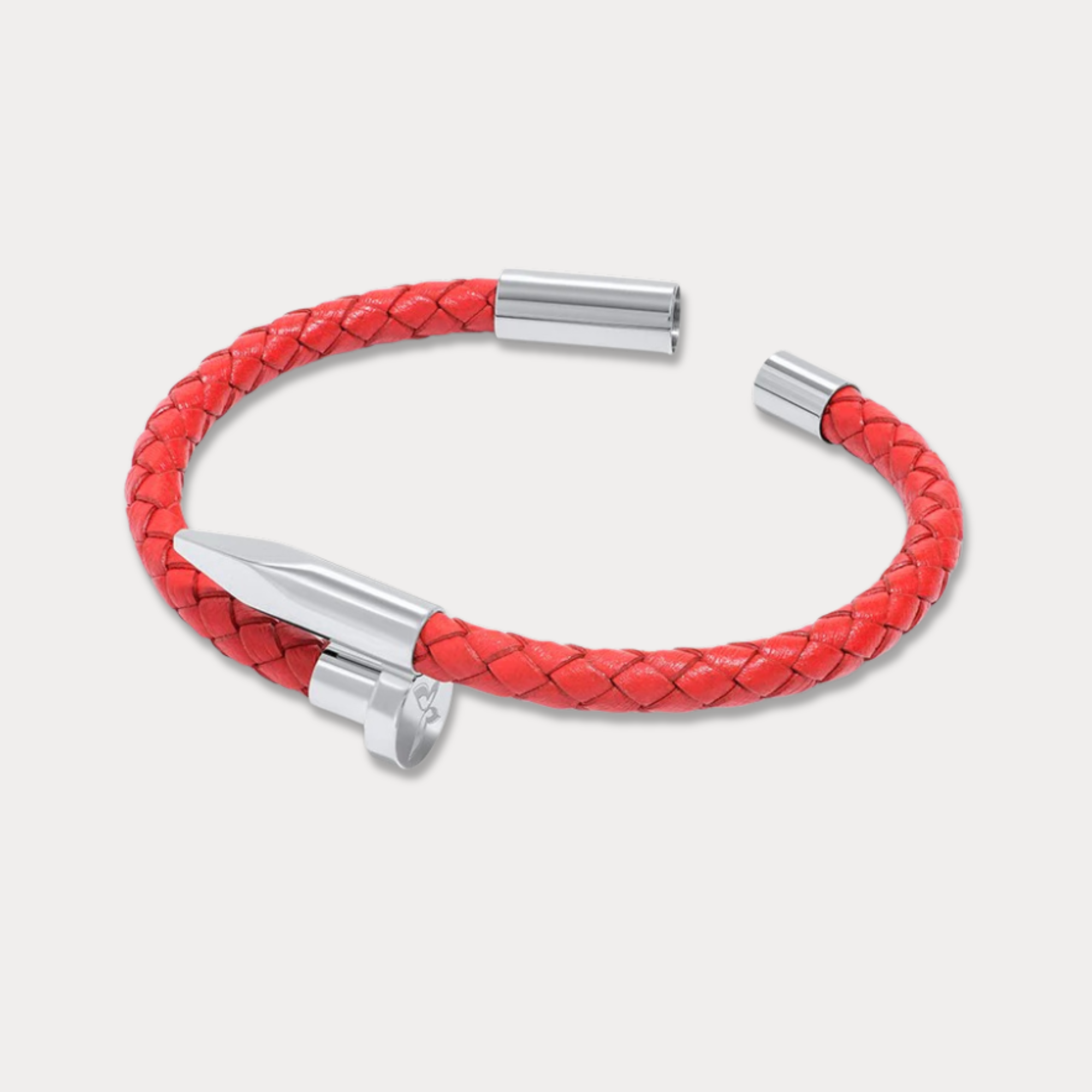 Bellas Braided Obsession Nail™ - Valentina White Rhodium 2