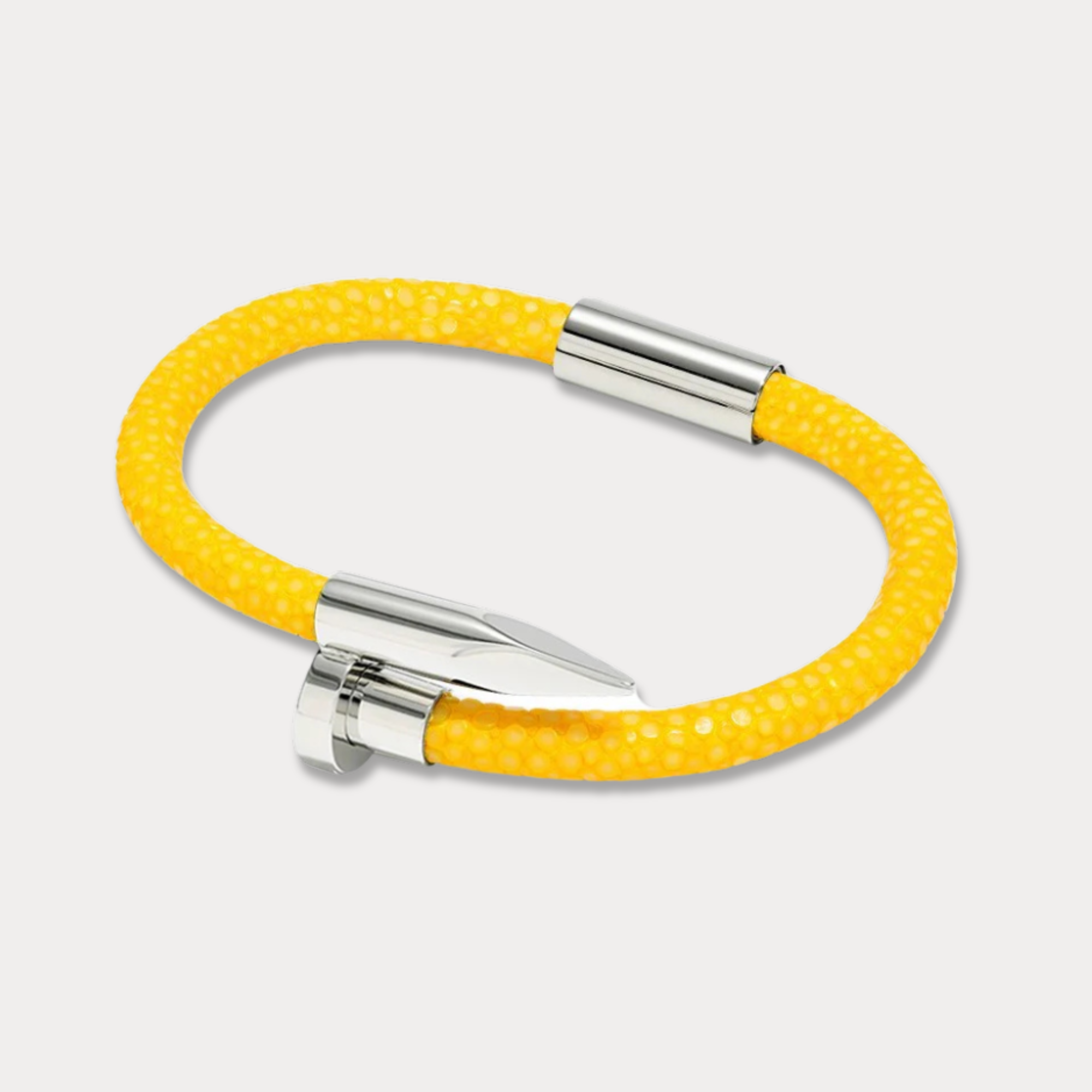 Bellas Stingray Obsession Nail™ - Canary Yellow White Rhodium