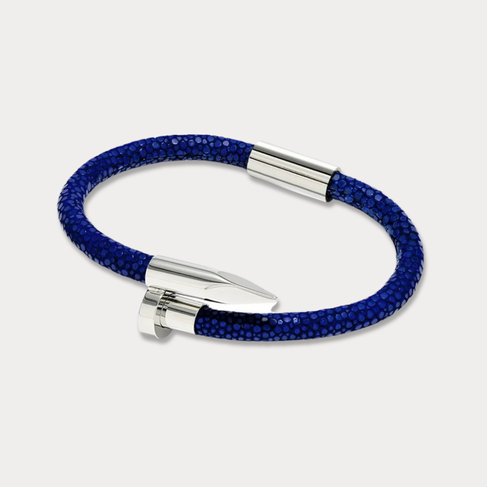 Bellas Stingray Obsession Nail™ - Royal Blue- White Rhodium