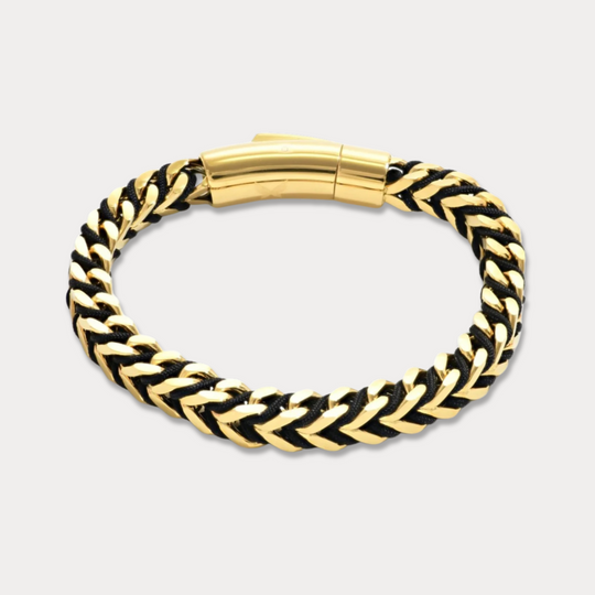 Bellas Trends Bracelet™ - Jet 18K Gold