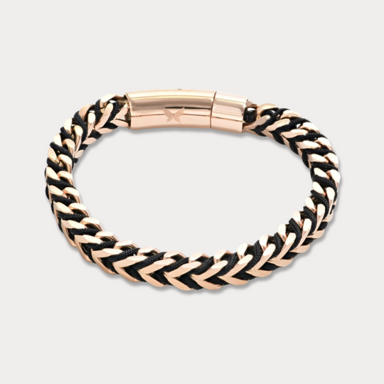 Bellas Trends Bracelet™ - Jet 18K Rose Gold