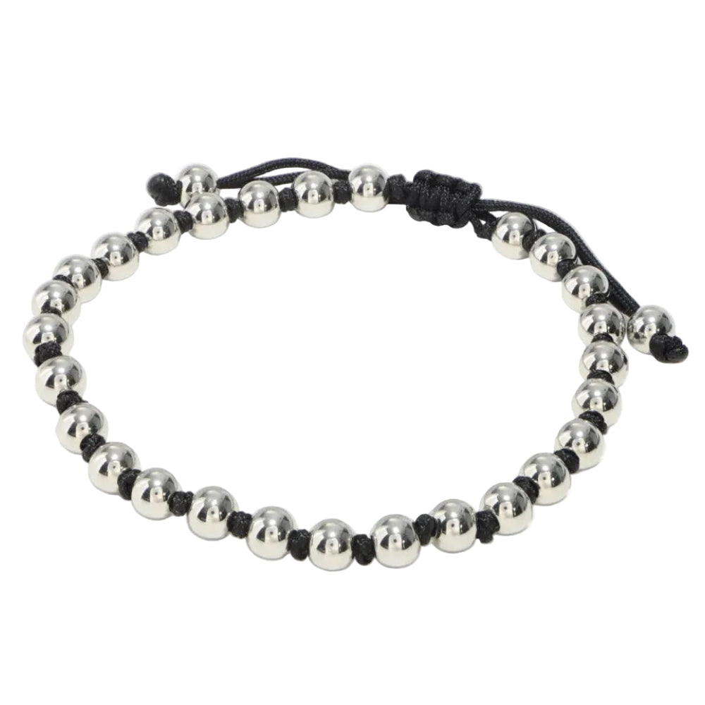 Studz Gilded Bead Bolo - chrome