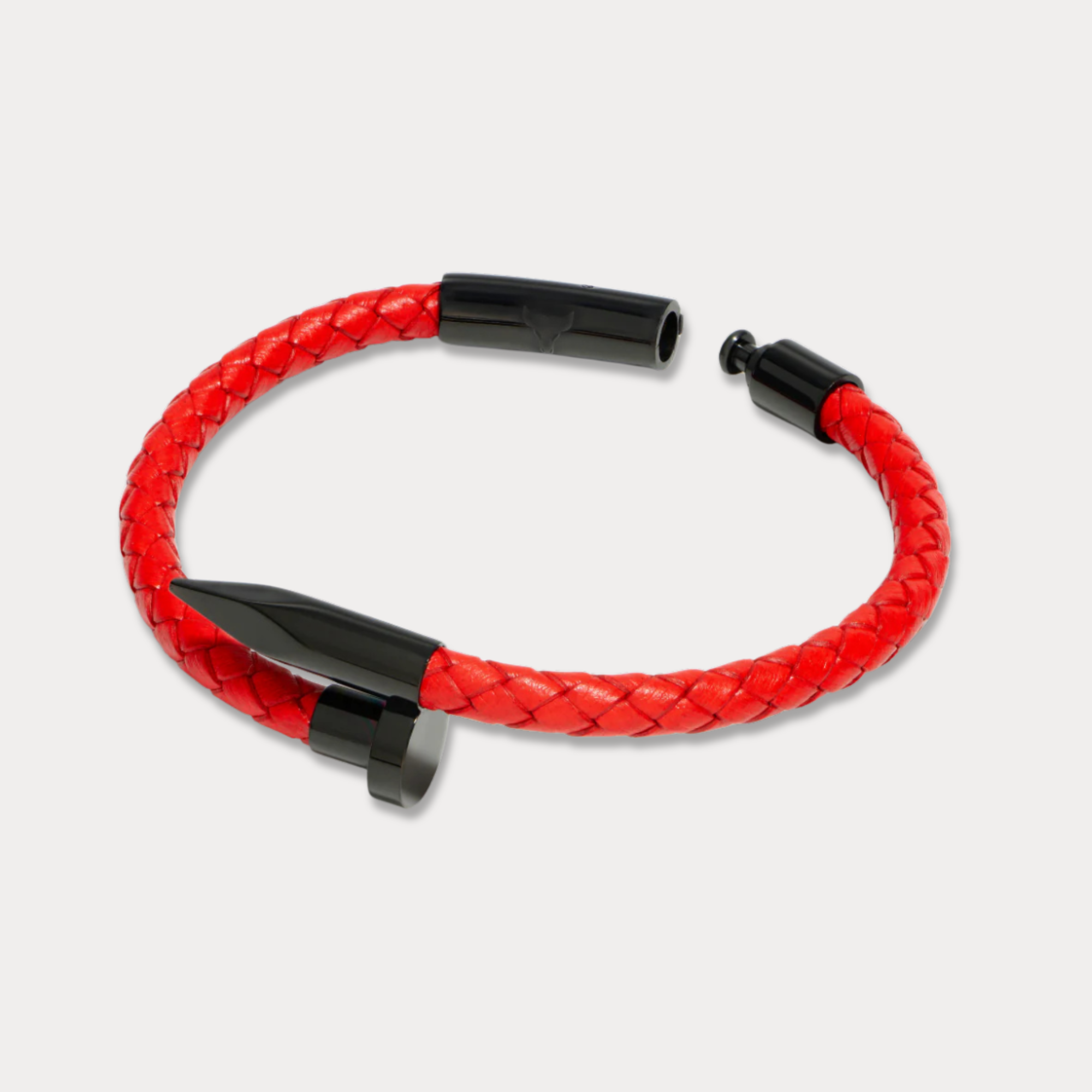 Studz Braided Obsession Nail™ - Enzo Black Titanium