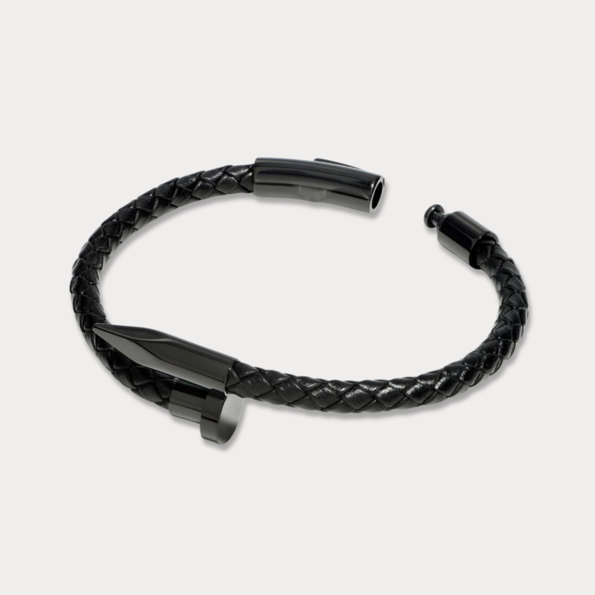 Studz Braided Obsession Nailβ’ - Osiris - Black Titanium