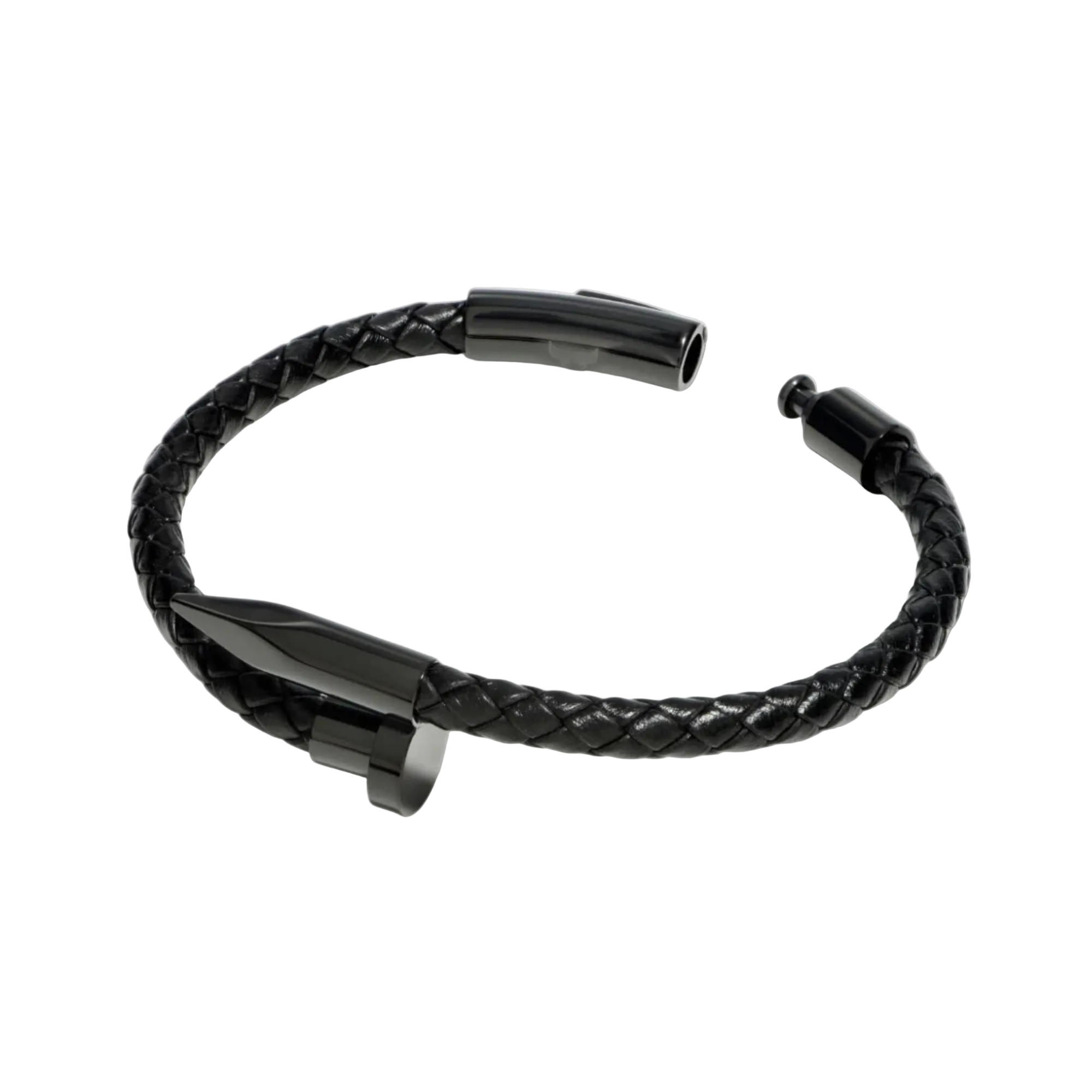 Studz Braided Obsession Nail™ - Osiris - Black Titanium