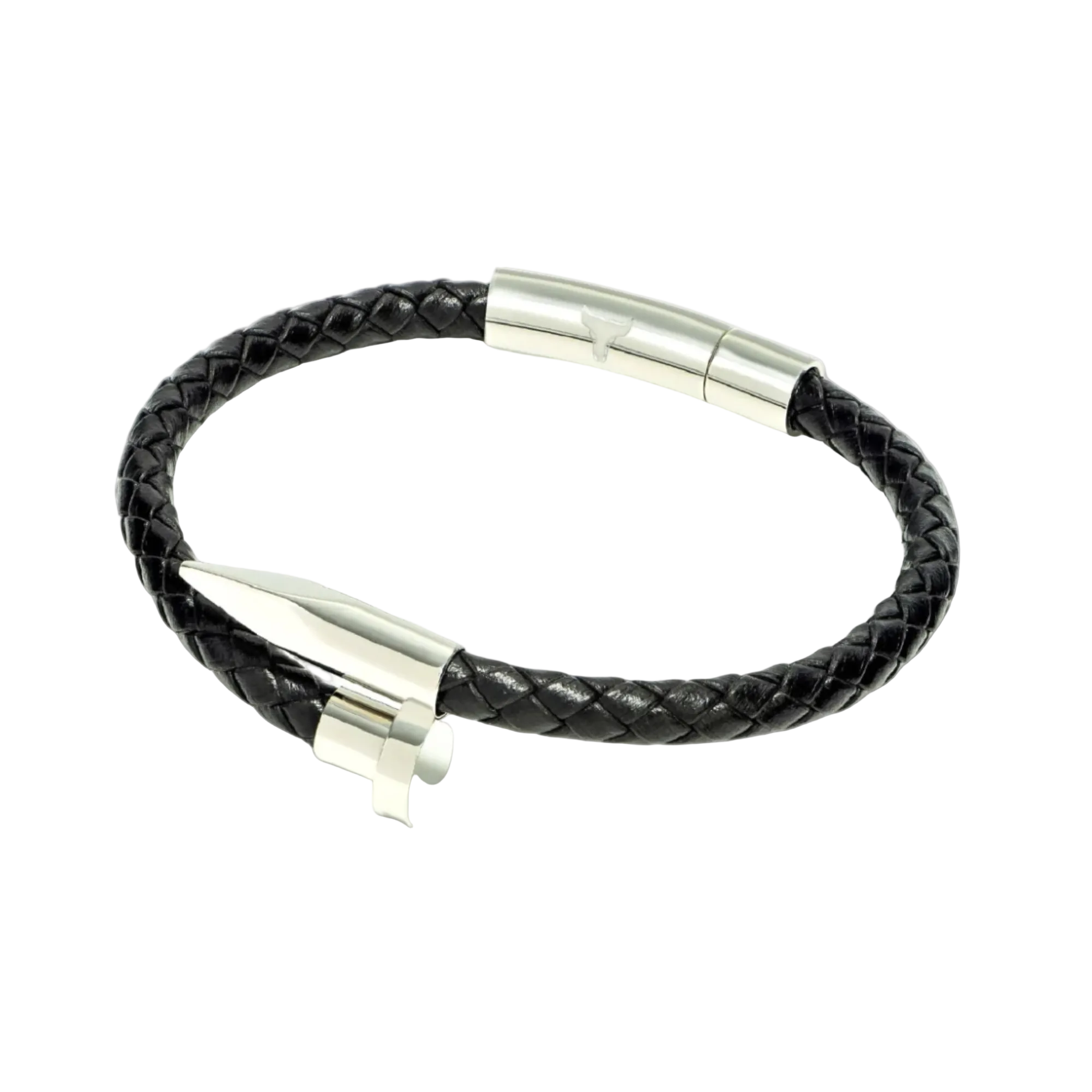 Studz Braided Obsession Nail™ - Osiris - White Rhodium