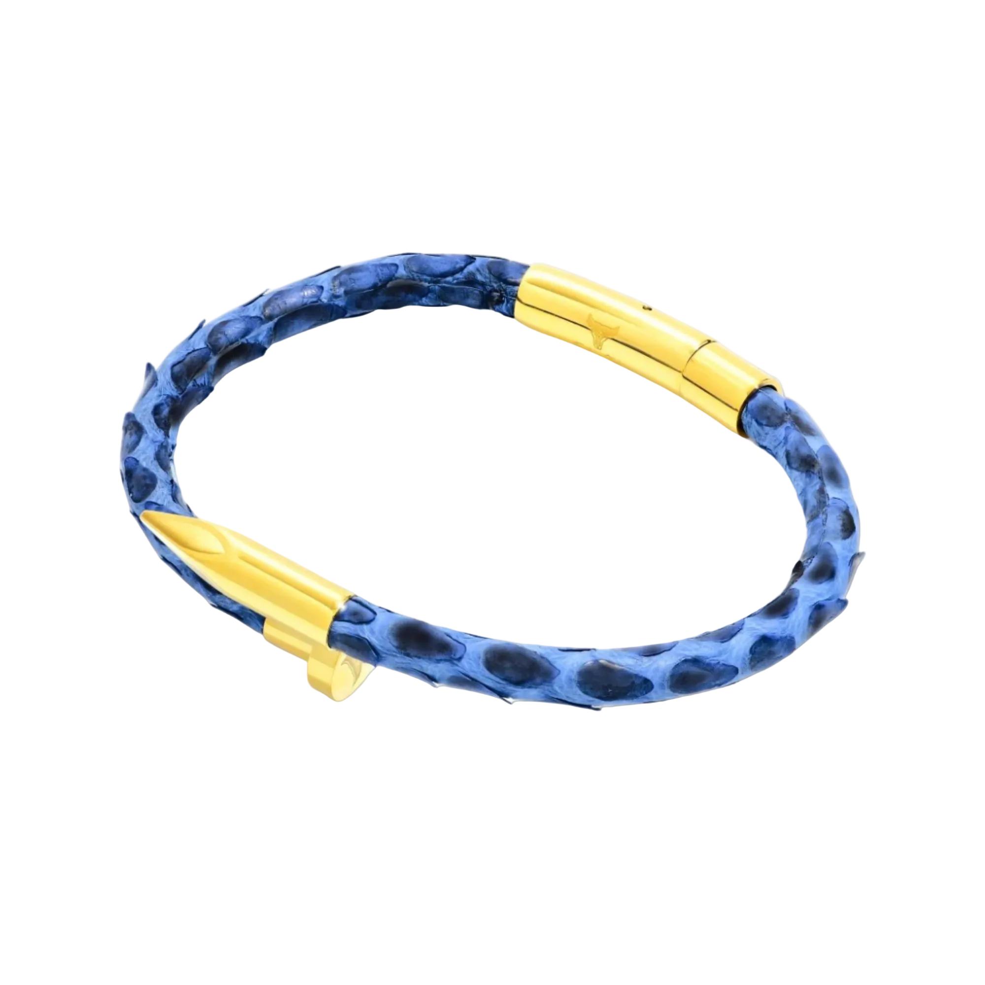 Studz Python Obsession Nail™ - Blue Jeans 18K Gold