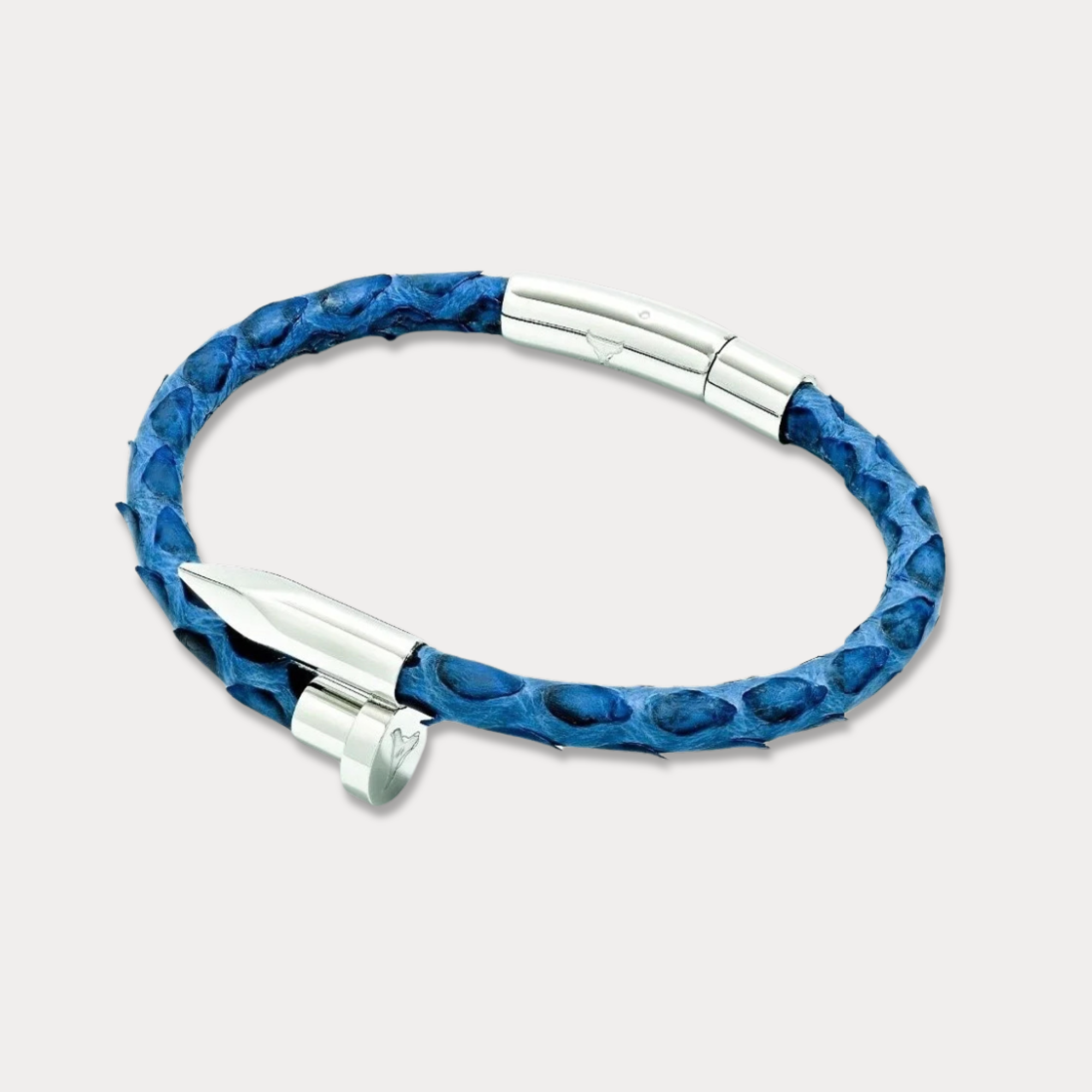 Studz Python Obsession Nail™ - Blue Jeans White Rhodium