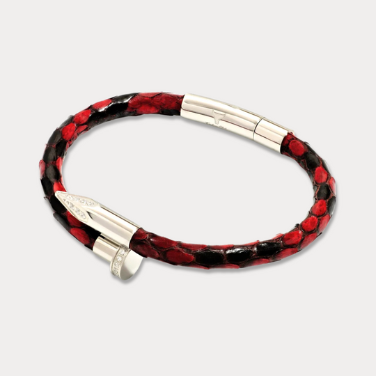 Studz Python Obsession Nail™ - Casino Royal White Rhodium White Gems