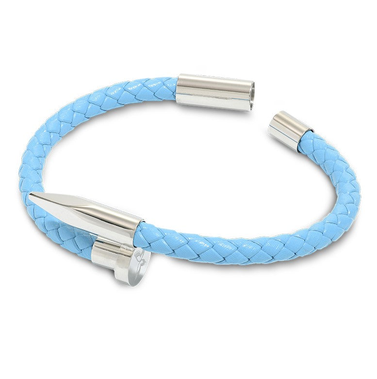 Bellas Braided Obsession Nail™ - Tiffany White Rhodium