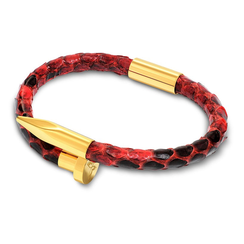 Bellas Python Obsession Nail™ - Roma 18K Gold