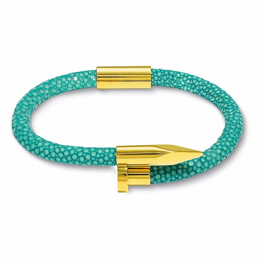 Bellas Stingray Obsession Nail™ - Blue Lagoon 18K Gold