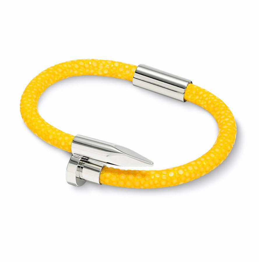 Bellas Stingray Obsession Nail™ - Canary Yellow White Rhodium
