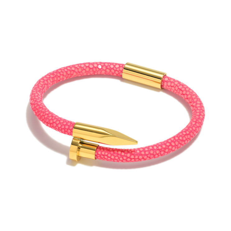 Bellas Stingray Obsession Nail™ - Coral Pink- 18K Gold
