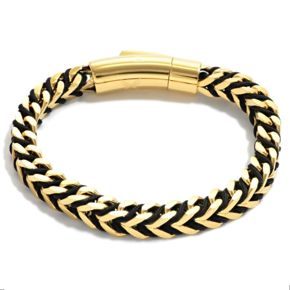 Bellas Trends Bracelet™ - Jet 18K Gold