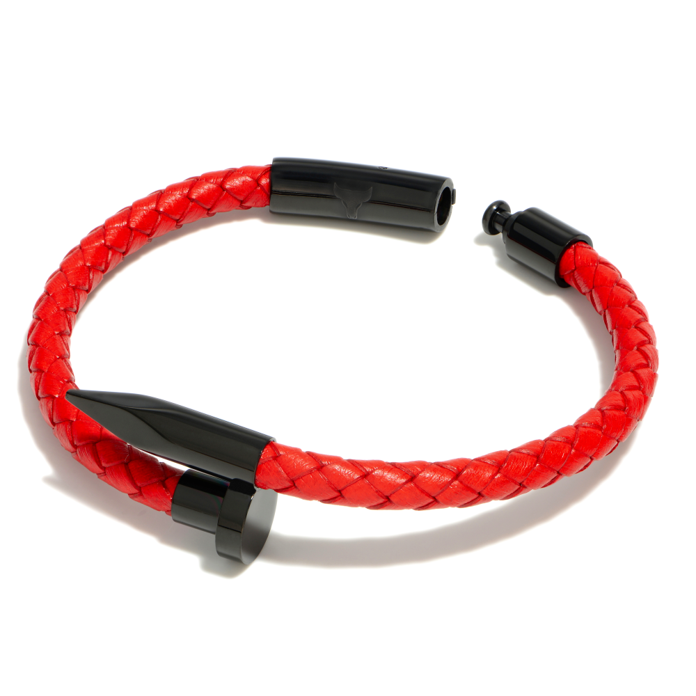 Studz Braided Obsession Nail™ - Enzo Black Titanium 2