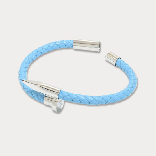 Bellas Braided Obsession Nail™ - White Rhodium