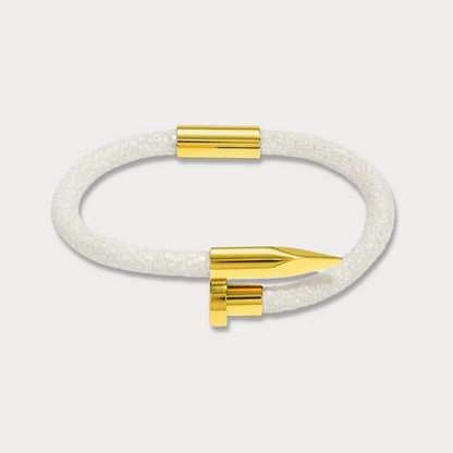 Bellas Stingray Obsession Nail™- Pearl White 18K Gold 