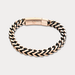 Bellas Trends Bracelet™ - Jet 18K Rose Gold
