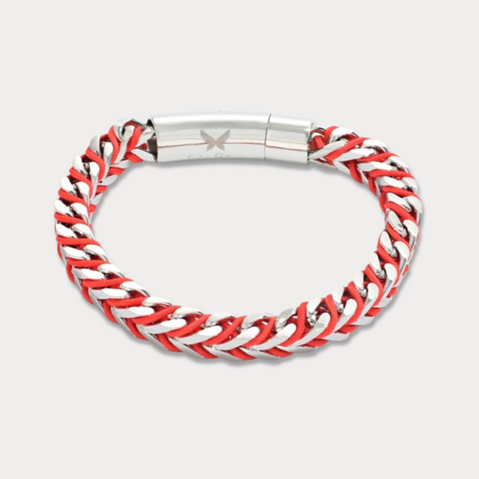 Bellas Trends Bracelet™ - Scarlet White Rhodium