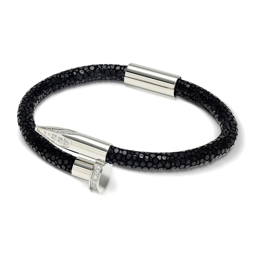 Bellas Stingray Obsession Nail™- White Rhodium – Star Night