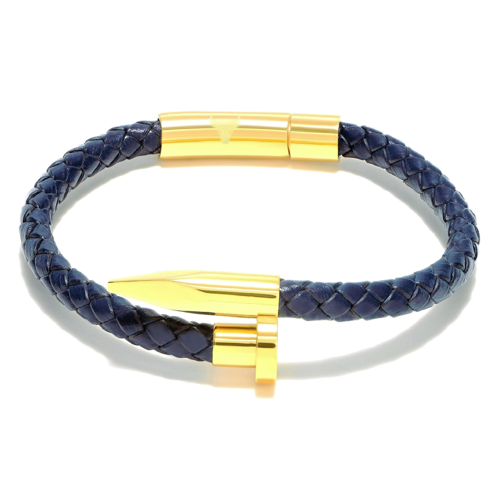 Studz Braided Obsession Nail™ - 18K Gold –  Blue Sea