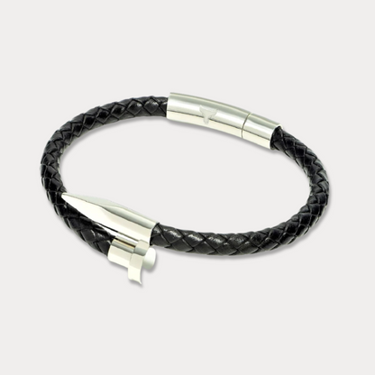 Studz Braided Obsession Nail™ - Osiris - White Rhodium