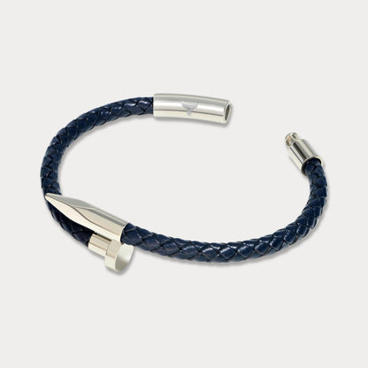 Studz Braided Obsession Nail™ - White Rhodium