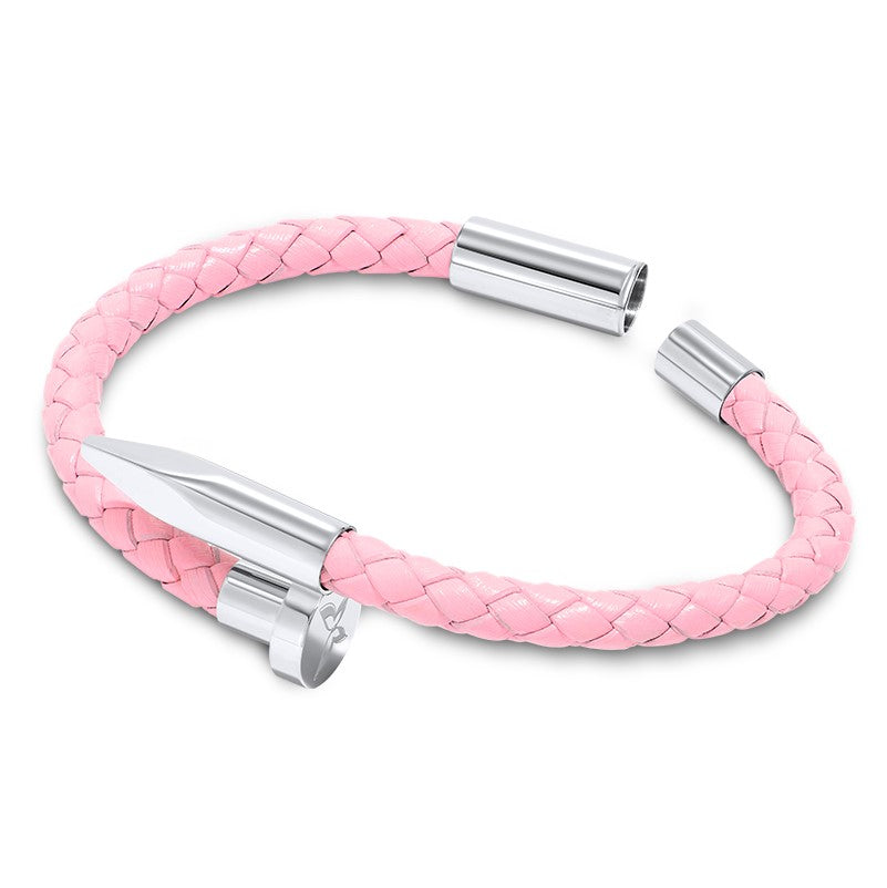 Bellas Braided Obsession Nail™ - Coco White Rhodium 2