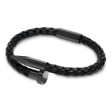 Bellas Braided Obsession Nail™ - Melaina Black Titanium 