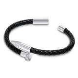 Bellas Braided Obsession Nail™ - Melaina White Rhodium & White Gems
