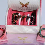 Bellas Gilded Bead Bolo - Knotted Black Lifestyle