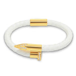 Bellas Python Obsession Nail™ - Athena 18K Gold & White Gems