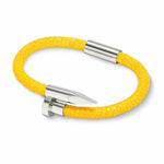 Bellas Stingray Obsession Nail™ - Canary Yellow White Rhodium 