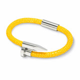 Bellas Stingray Obsession Nail™ - Canary Yellow White Rhodium 