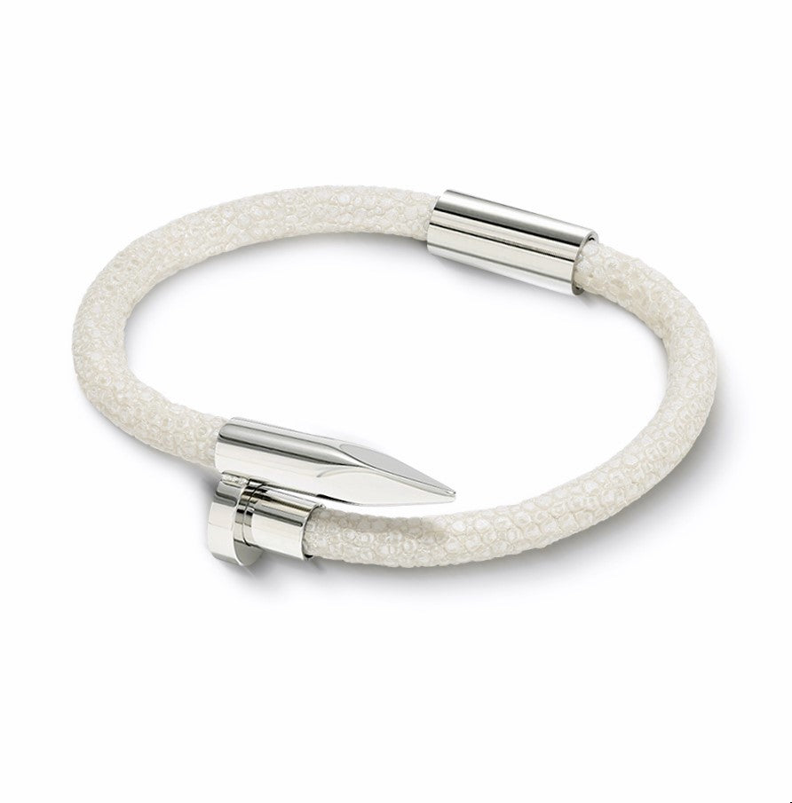 Bellas Stingray Obsession Nail™- Pearl White Rhodium