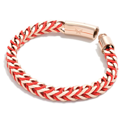 Bellas Trends Bracelet™ - Scarlet 18K Rose Gold
