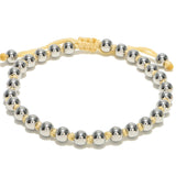 Studz Gilded Bead Bolo - Knotted Gold Cord