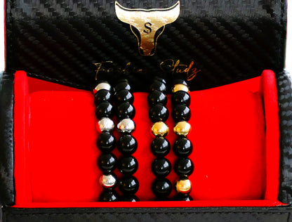 Studz Gilded Bead Bolo - Onyx Lifestyle
