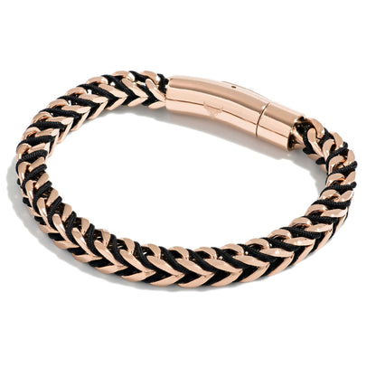 Studz Trends Bracelet™- Knight 18K Rose Gold
