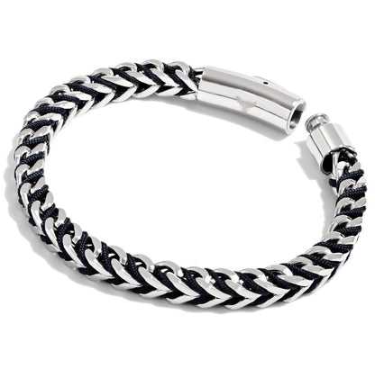 Studz Trends Bracelet™- Knight White Rhodium
